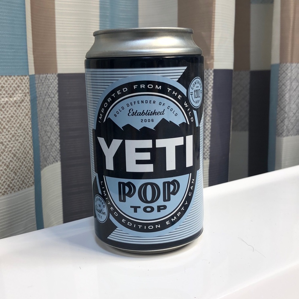 Yeti Popcan Decor